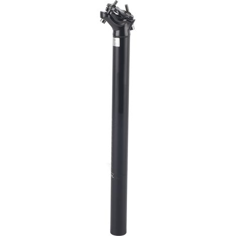 Tige de selle de vélo FMFXTR 30,9 x 400 mm en alliage d'aluminium, pour vélo de route et VTT, noire (1/5)