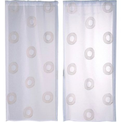 Coppia di Finestre Filtranti, Cosmos Dorato L.60 X H.120 Cm AUTRES