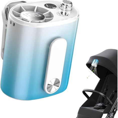Ventilateur de Voiture Réfrigérateur Personnel 100 Vitesses avec (1/5)