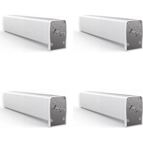 4 moteurs de rideaux intelligents Tuya Zigbee, ouvre-rideaux électriques ultra silencieux compatibles avec Alexa (prise UE). (1/5)