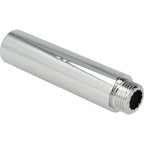 Rallonge de robinet 1/2'' x 100 mm laiton chromé