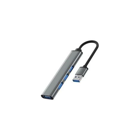 Hub USB Adaptateur multiport 4 en 1 avec 1 Port USB 3.0 hubs USB 3 Ports USB 2.0 pour Les Ordinateurs Portables Macbook Pro Windows et Autres appareils à Interface (1/4)