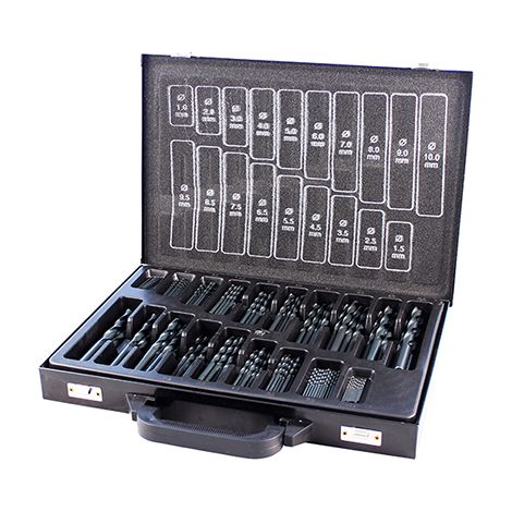 TIMCO Roll Forged Jobber Drills Set HSS - 170pcs