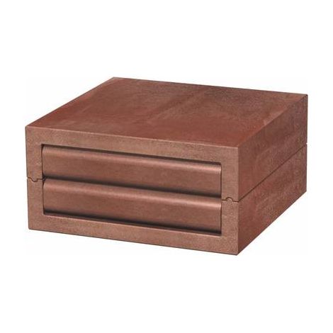OBO Bettermann Telaio finito 200x200x100 Schiuma ad elasticità permanente a cellule chiuse rosso, 7202660
