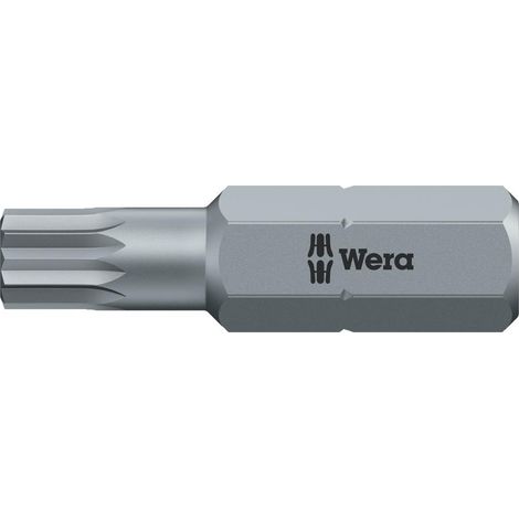 Wera Bit zähhart 1/4" DIN 3126 C6,3 XZN M6x25mm (1/5)