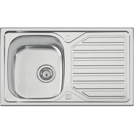 Naber Einbauspülen-Set Nava 3 Edelstahl mit Küchenarmatur Drive 1 Chrom Hochdruck (1/3)