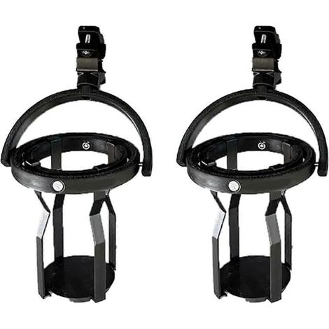 Lot de 2 porte-gobelets gyroscopiques avec clip anti-déversement réglable (1/5)