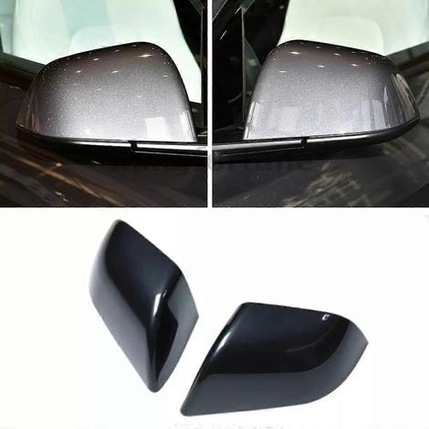 Coques de rétroviseurs gris (gauche et droite) pour Tesla Model Y 2020-2023