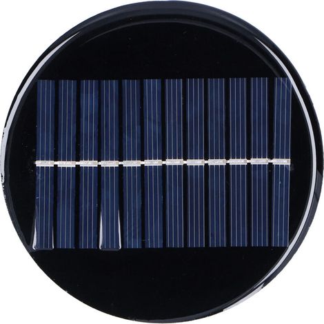 6V 0,8W 10cm rundes Solarpanel für Solarbeleuchtung – DIY und zum Aufladen