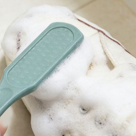 Brosse À Linge - Manche Long Ergonomique - Poils Souples - Pour Vêtements Chaussures Tapis - Lot De 3 (1/5)