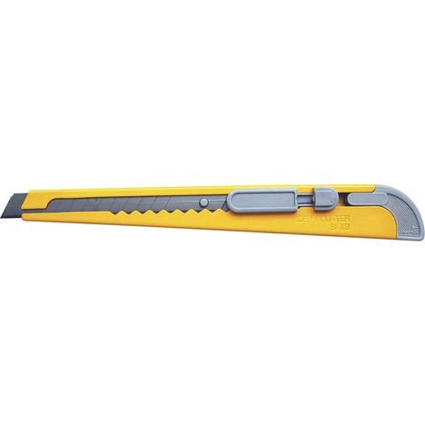 Cutter Dura Slim mit 9 mm Abbrechklinge und Metallgehäuse (1/2)