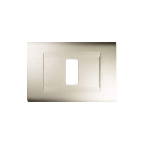 Placca click 1 posto bianca feb tipo magic (1/5)