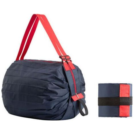 Sac À Provision Pliable - Nylon Haute Densité - 68 x 8 x 38 cm - Capacité 16 lb - Lavable En Machine - 1 Pièce (1/4)