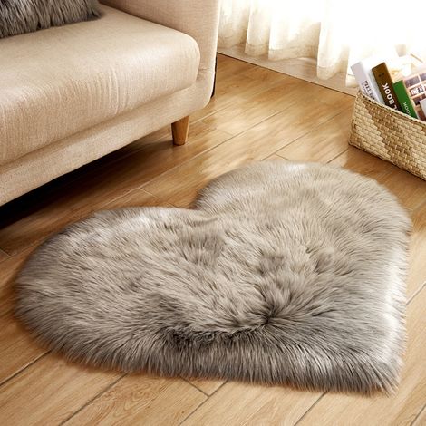 Tapis - Fourrure Synthétique - Polyester 100 % - Épaisseur 3 cm - Anti-dérapant - Chambre ou Salon - 120 x 170 cm - 1 Unité (1/3)