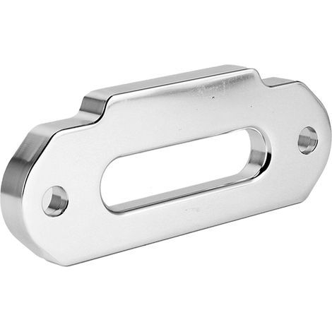 Decdeal Hawse Fairlead 2500/4000 lbs Seilwinde, synthetische Seilführung, Schalter, Aluminium, 124 mm Lochteilung (1/5)