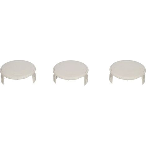 01 02 015 Couvercle de Bobine de Remplacement.Capuchons de Bobine faciles Installer en ABS 522994001 3 pices pour Coupe-Bordures Ryobi pour pelouse pour extrieur pour Jardin (1/5)