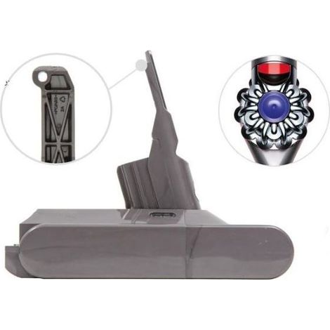 Batterie Lithium-ion 2800mAh pour Dyson V8 SV10, Remplacement Aspirateur (1/4)