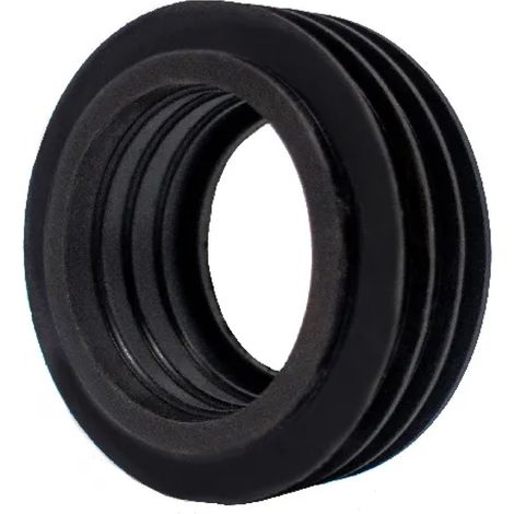 Morsetto in Gomma Nera per WC Ø 60 x 40 Idroweb