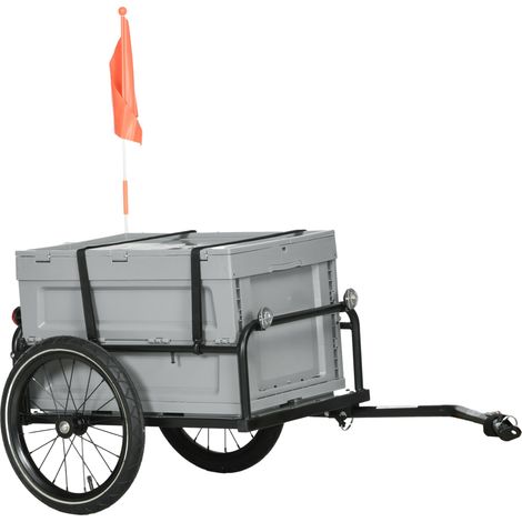 Remorque à vélo 65 L, charge max 40 kg