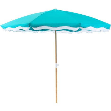 Ombrellone da giardino ⌀ 232 cm turchese Sestriere