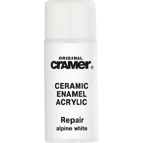 Peinture REPAIR SPRAY pour corrections Céramique, Émail et Acrylique 50ml, blanc (1/3)
