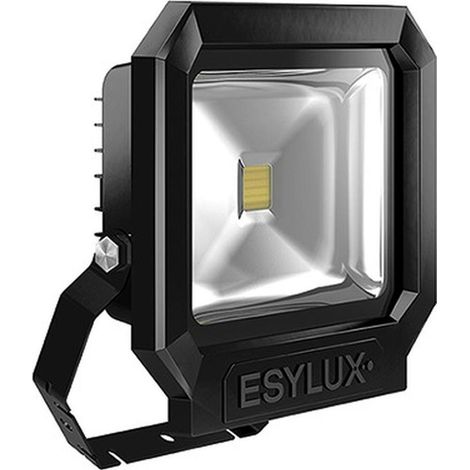 Esylux LED-Strahler schwarz 50 W für außen modern (1/5)