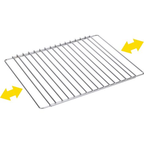 Sauvic Grille de four extensible chromé 42-60 cm