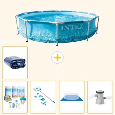 Intex Piscine Tubulaire Ronde - 305x76 cm - 6-pièces  S20362 (1/4)
