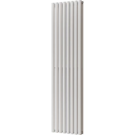 Omeara - White Vertical Radiator H1800mm x W464mm Double Panel