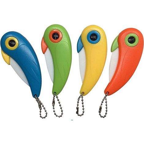 Mini couteau à fruits-Découpeur en forme d'oiseau-pliable-vaisselle portable (1/5)