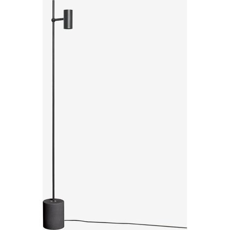Lampada da terra LED orientabile in alluminio e cemento Nevis SKLUM (1/5)