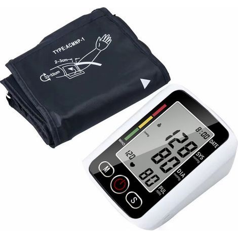 Tensiomètre électronique de type bras domestique, tensiomètre électronique, tensiomètre automatique de type bras