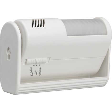 Trywise 2 Sonnettes à Détection de Mouvement Humain, Alarme Intelligente Infrarouge PIR avec Volume Réglable, Détecteur de Présence pour Maison et Commerce (1/3)