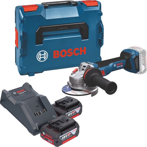 Bosch GWS 18V-11 Professional Meuleuse angulaire sans fil 18 V 125 mm Brushless + L-Boxx ( 06019N4102 ) - sans batterie, sans chargeur (1/5)