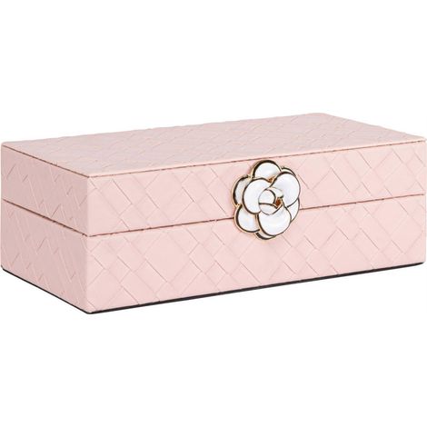 Boîte de rangement rose poudré chic - rose poudré (1/5)