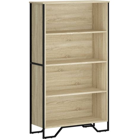 Maison Exclusive - Libreria Rovere Sonoma 80x31x137,5 cm in Legno Multistrato