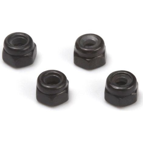Lock Nut M2 (Black/4pcs)