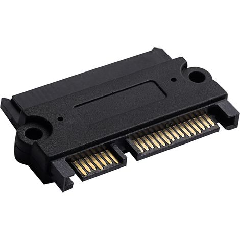 Adaptador Sata / Sata 22 pines Akyga AK-CA-83 Adaptador para HDD SSD 7+15 pines (1/2)