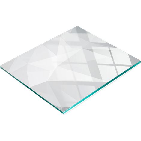 Tabla de cocina de vidrio templado con gr谩ficos abstractos decorativos 60x52 cm (1/5)