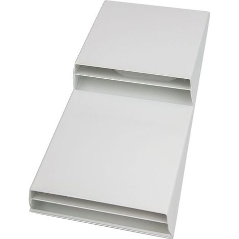 Meltem Fassadenabschluss Edelstahlschote M-WRG-ES-PK, pulverbeschichtet