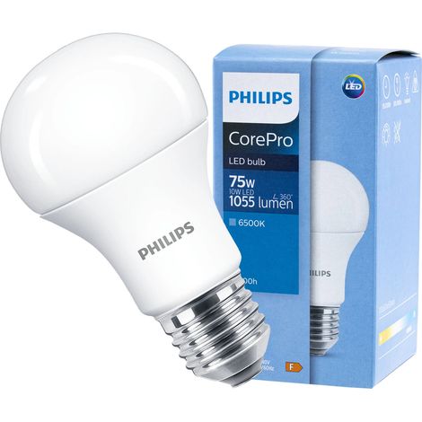Ampoule LED E27 10.5W 1055 lm A60 CorePro 6500K Blanc froid (1/5)