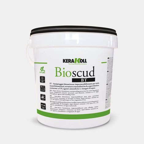 Kerakoll Guaina Bioscud BT 4kg - Membrana impermeabilizzante elastomerica