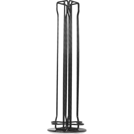 Lot de 40 porte-dosettes de café rotatif 360°, organiseur distributeur pour capsules Nespresso, noir (1/5)