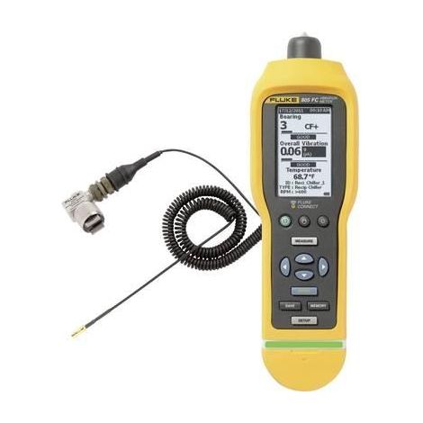 Fluke 805 tester de vibraciones negro compacto y ligero