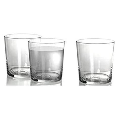 MUSICA SET DI 6 BICCHIERI IN VETRO PER ACQUA (1/2)