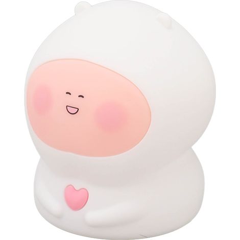 Lampe tactile USB Fat Peach Night avec fonction minuterie, lampe tactile intelligente en silicone coloré pour chambre d'adolescente (1/5)