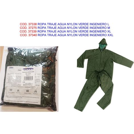Combinaison aquatique en nylon vert Engineer L 980 g