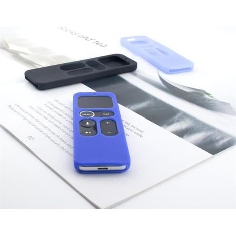Couleur BU Housse de protection en Silicone pour Apple TV, housse de protection antichoc pour télécommande Siri 4K, 4e 5e générati (1/4)