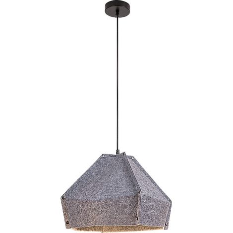 Lampada a sospensione in feltro grigio E27 Rabalux Lomiro (1/5)