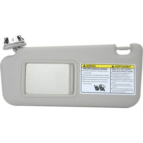 Linke Sonnenblende Fahrerseite 74320-42501-B2 passend für RAV4 2006-2009 grau